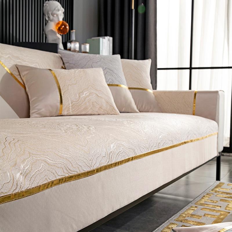 

Диванна подушка за доступною ціною у розкішному стилі Four Seasons. Універсальна нековзна подушка для сидіння. Сучасний простий диван. Чохол для скандинавської тканини для спинки. 110*240cm