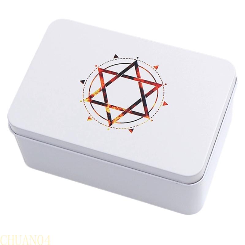 A1A2 Rectangle Storage Box Small Storage Box Organizers Jewelry Coin Container Box Playings Cards Box Tarots Storage Can