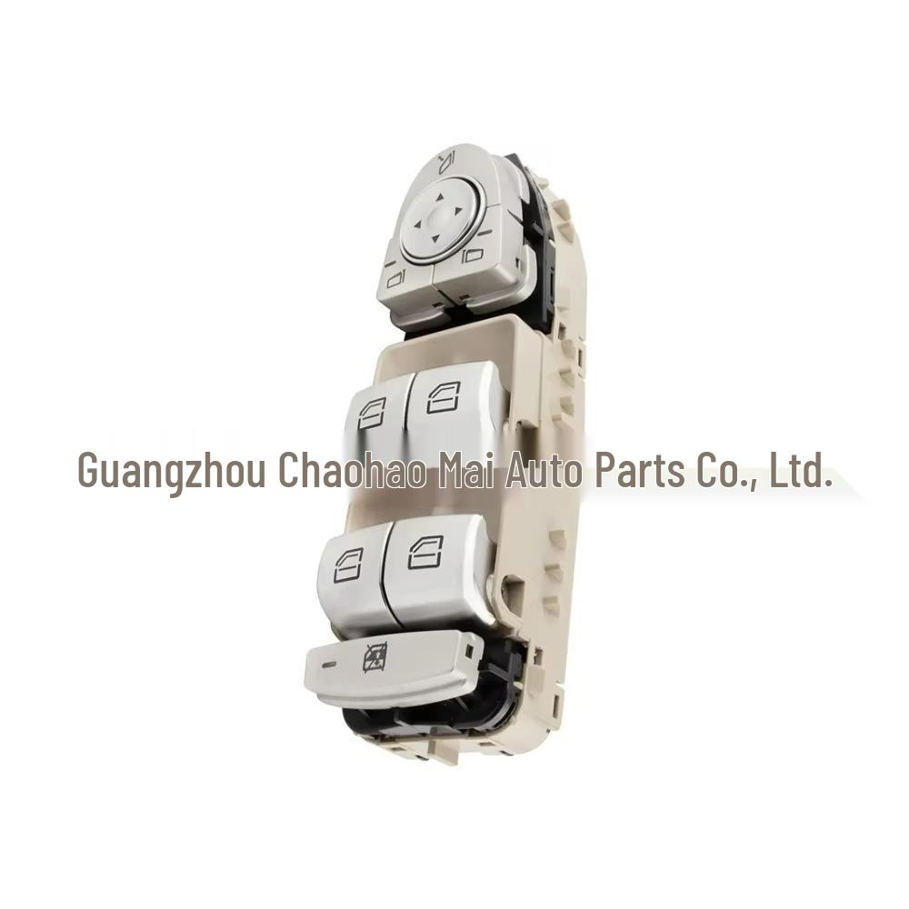 

2059056811: Front Left Window Regulator Master Control Switch for New Mercedes-Benz C-Class, Beige. Electric
