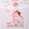 Cartoon Fairy Flower Pink Butterfly Flower Table Runner Wedding Decor Party Table Runners Kitchen Dining Table Cover Table Mats