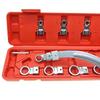 Automobile Engine Belt Adjustment Wrench 15-Piece Set Pulley Special Tools Idler Belt Tension Wrench for Vehicle Maintenance