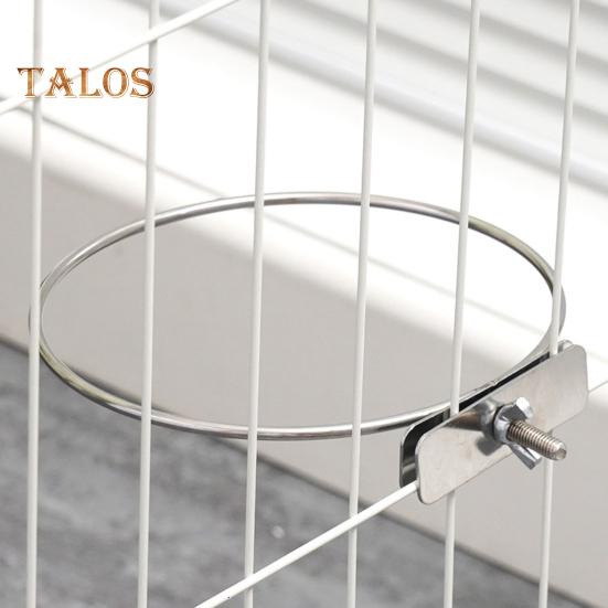 Edelstahl-Futternapf für Papageien, Vögel, Hunde, Katzen, Kaninchen, Vögel, Kleintiere, Käfigmontage, Wasser- und Futternapf, Futternapf, Heimtierbedarf