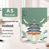 Custom Logo A5 Loose-Leaf Notebook - DIY Cover, High-Quality Printing, Lined Pages, Assorted Colors.