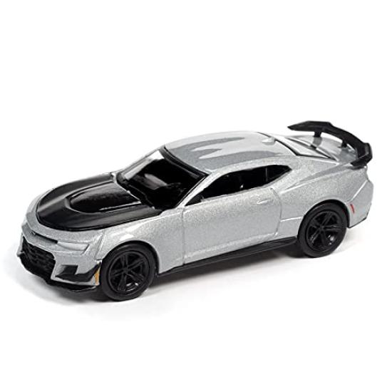 Auto World Scale Premium 2021 Release 2 B Chevrolet Camaro ZL1 1LE 164 "2019 (Stain Steel)"