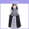 Elegant Black And White Alice In Wonderland Chess Queen Costume Perfect For Halloween