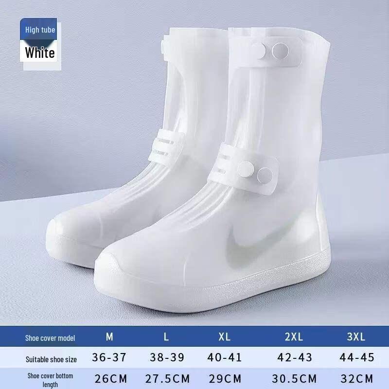 Kids High-Top Waterproof Rain Shoe Covers