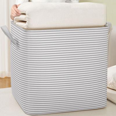 Wardrobe Storage Bag Foldable Zipper Closure with Handle Clothes Storage Basket Closet Organizer Housemoving Package Duvet