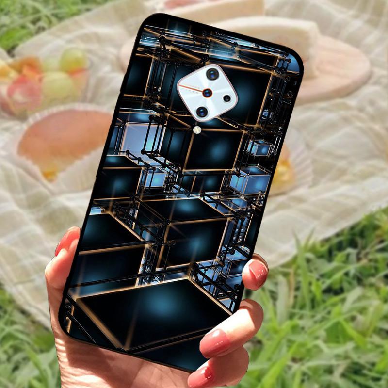 For Vivo V17 Russia Case Vivo 1920 TPU Soft Silicone Marble Phone Case For Vivo S1 Pro Fundas V1945A V1945T Cover Coque Shells