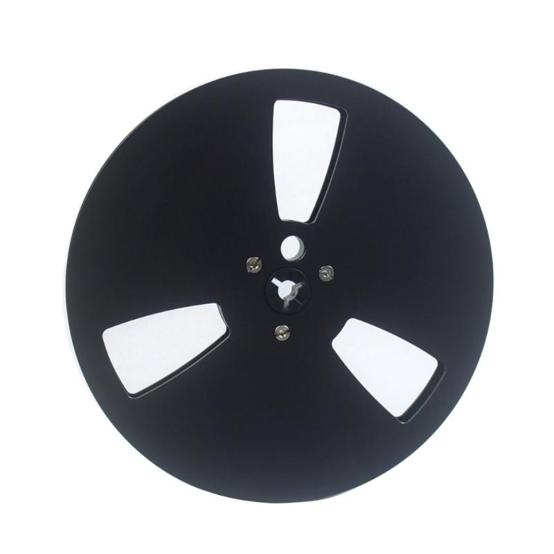 Replacement 7inch Aluminum Recording Takeup Reel for 1/4" Reel to Reel Tape, 3 Hole Model for Sound Decks