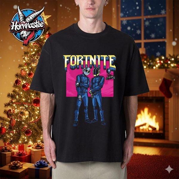 Fortnite x Daft Punk Коллаборация Мерч Унисекс Футболка Унисекс Футболка XXXL