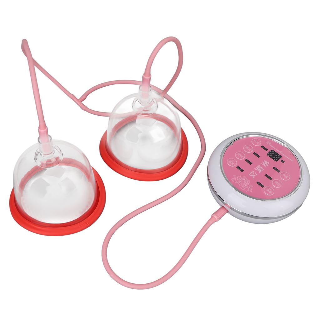 Electric Breast Massage Machine Vacuum Negative Pressure Cup Chest Massage Care Device