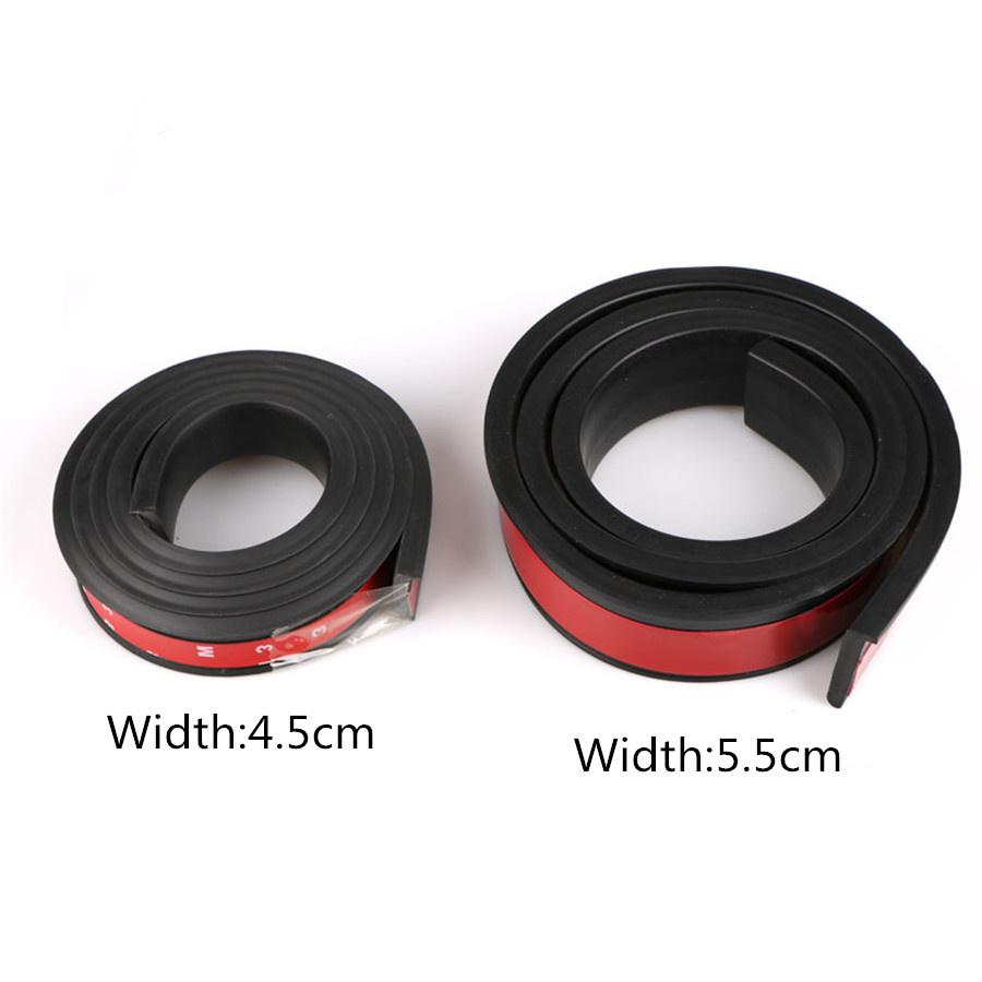 2Pcs 59'' Car Wheel Fender Extension Flares Arch Protector Wheel Eyebrow Rubber Strip 55Mm Widening