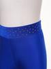 Girls Performance Shorts Sparkling Rhinestones Waistband Figure Skating Dance Gymnastics Bottom
