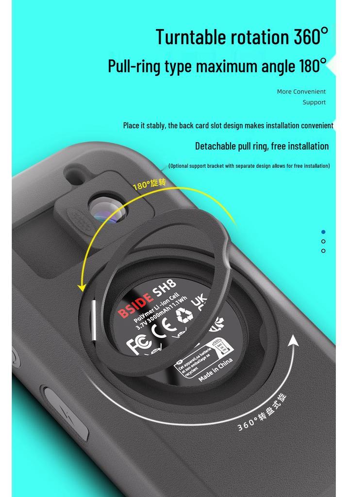 SH8 HD Infrared Thermal Multimeter for Floor Heating Leak Detection and Electrician Repairs