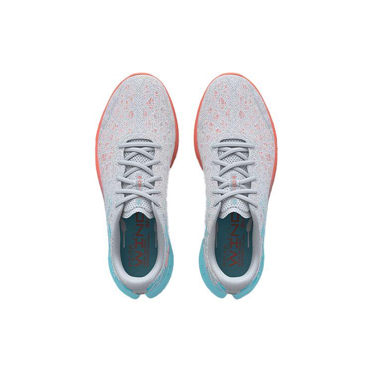 Under Armour Flow Velociti Wind Halo Grey Fresco Blue Women Sneakers 3024911-103