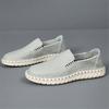 New Comfort Breathable Loafers New Men's Genuine Leather Espadrilles Shoes Male Walking Sneakers Footwears Zapatos Hombre