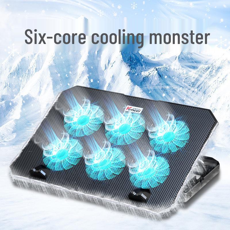 Leiser, tragbarer Laptop-Kühlständer 14-15,6 Zoll mit Abluftventilator