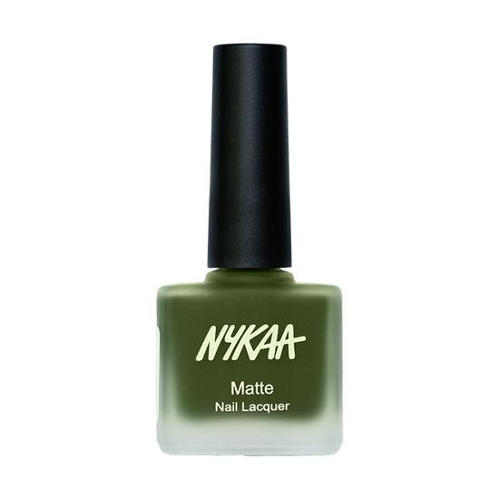 

Матовый лак для ногтей Nykaa - Изумрудный остров (Оттенок №118) (9 мл)