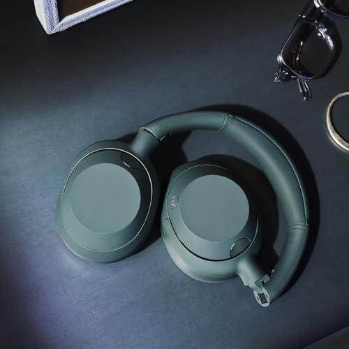 Sony WH-ULT900N Wireless Noise Cancelling Stereo Headphones ULT WEAR Deep Bass Alexa Built-in Improved Call Forest Gray