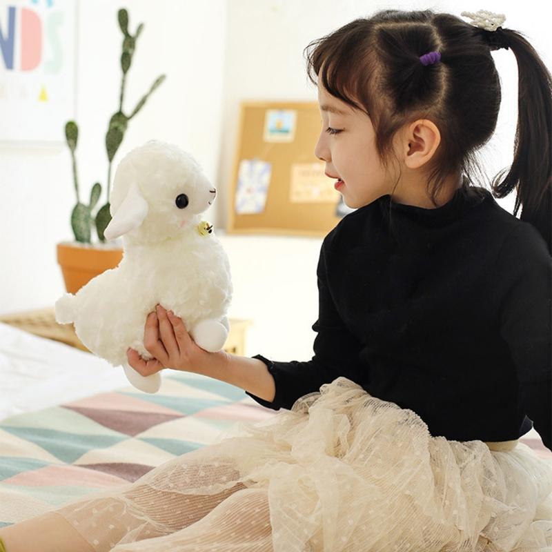 Kawaii Baby Goat Soft Plush toys Cute Goat for Doll Creative Cartoon Sheep for Doll Room Decorations Toys Christmas