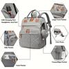 Large Capacity Mommy Bag Multifunctional Travel Diaper Backpack Portable Diaper Pad Stroller Straps Thermal Insulation