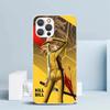 Kill Bill Soft Cover for iPhone 16 17 Air 15 14 Pro Max 16E Phone Case 13 Mini 12 11 7 SE 8 Print Pattern Fit Cases 16 17 Air 15