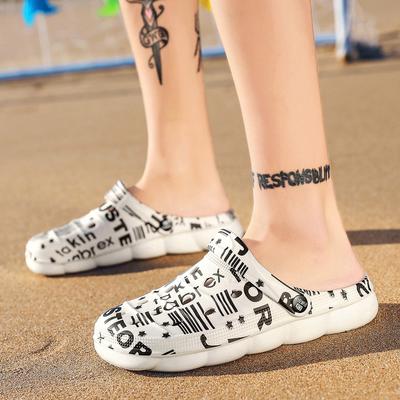 Mode Neue Sommer Coole Wasser Flip Flops Herren Hohe Qualität Weiche Massage Strand Hausschuhe, Mode Herren Freizeitschuhe Graffiti Zapatos Hombre