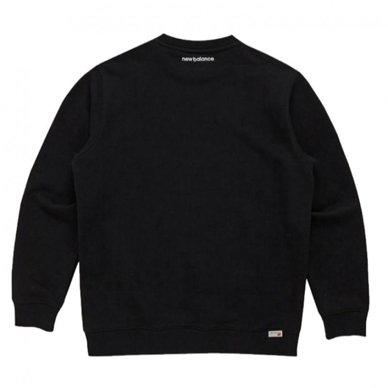 New Balance Half Club  Nbnccb1013 Bk New Val Essential Small Logo Unisex Long Sleeve Tee