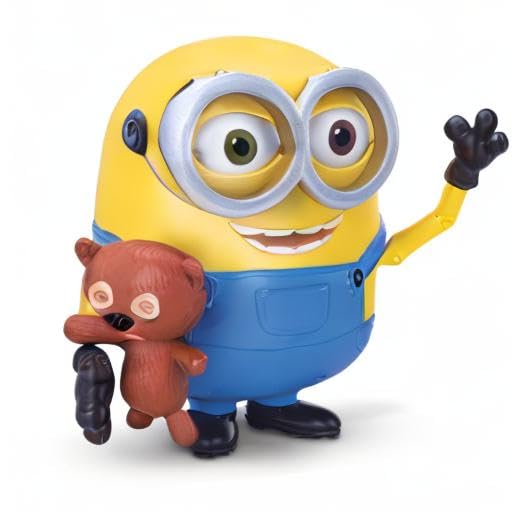 Minions Minion Bob with Teddy Bear Despicable Me 8-inch Deluxe Talking Figure (Parallel Import)