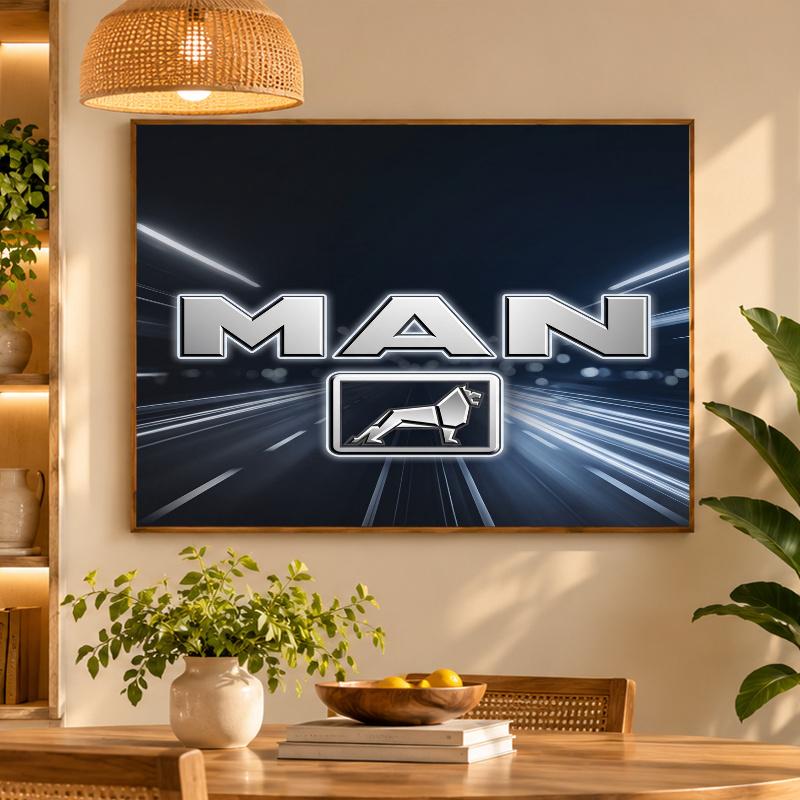 5D Diamond Painting man truck DIY Full Drill Diamond Art Kit Home Decoration