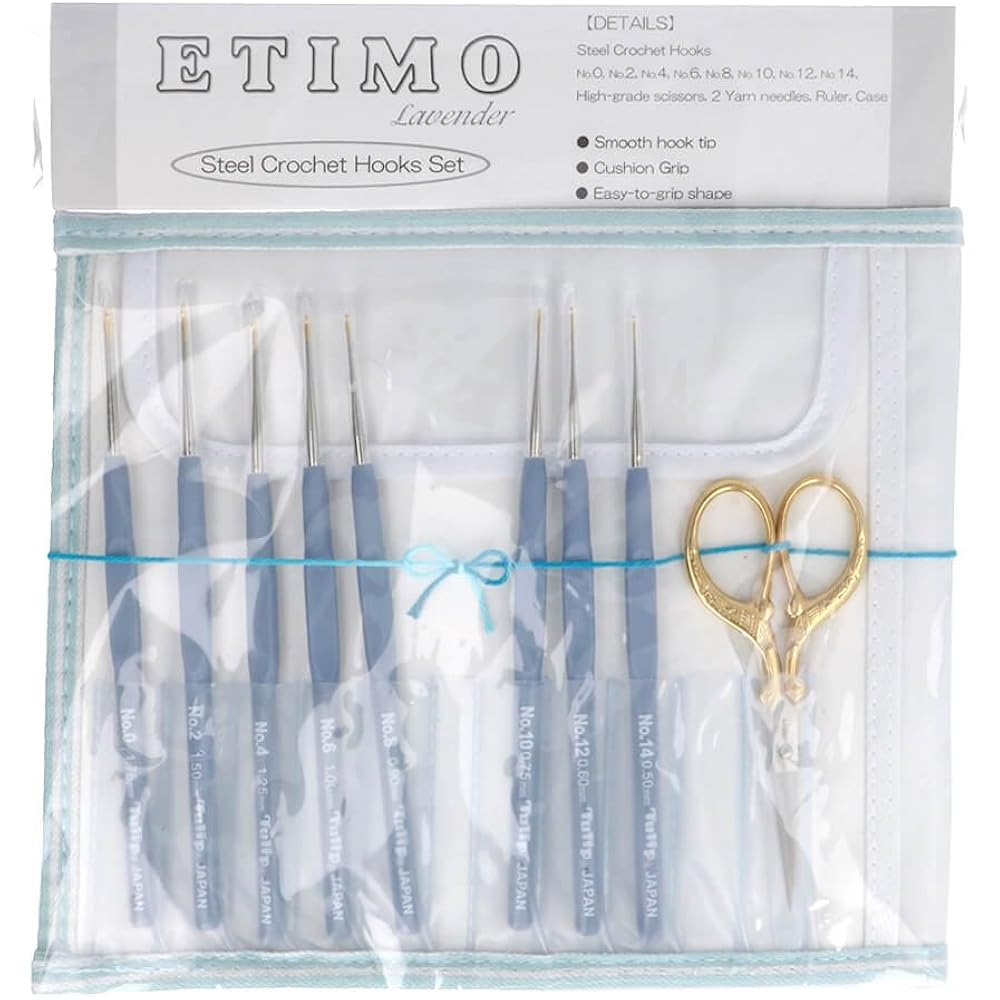Tulip ETIMO Patterned Lace Needle Set Premium Gold TLG-001