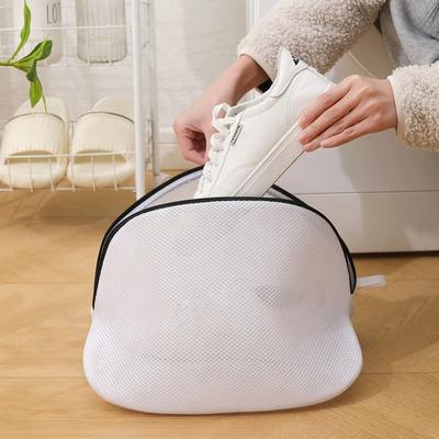 All-in-One Schuhpflege-Set - Schützende Netz-Waschbeutel mit verdicktem Design, Maschinenwaschbares Reinigungssystem für Sneaker
