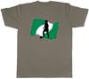 Nigeria Flag Unisexs Football Unisexs Unisex TShirt Tee