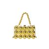 Acrylic bag women's 2025 new European and American fashion glossy shoulder bag ins personalized trend messenger box bag