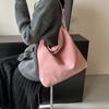 Casual Large-Capacity Commuter Armpit Large Bag Women'S Shoulder Oblique Bag Simple Tote Bag