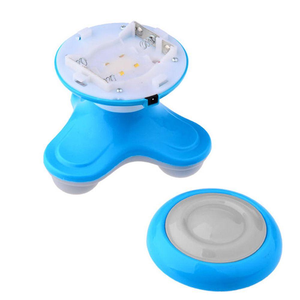 Battery Operated Tripod Shape Massage Tool Full Body Massage Mini Massager Electric Wave Vibrating