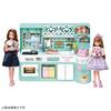 CONSTRUCT-BOTS Takara Tomy Licca-chan LF-03 Lively Sound Licca-chan Kitchen Dress-Up Pretend Play Toy for Ages 3 and Up