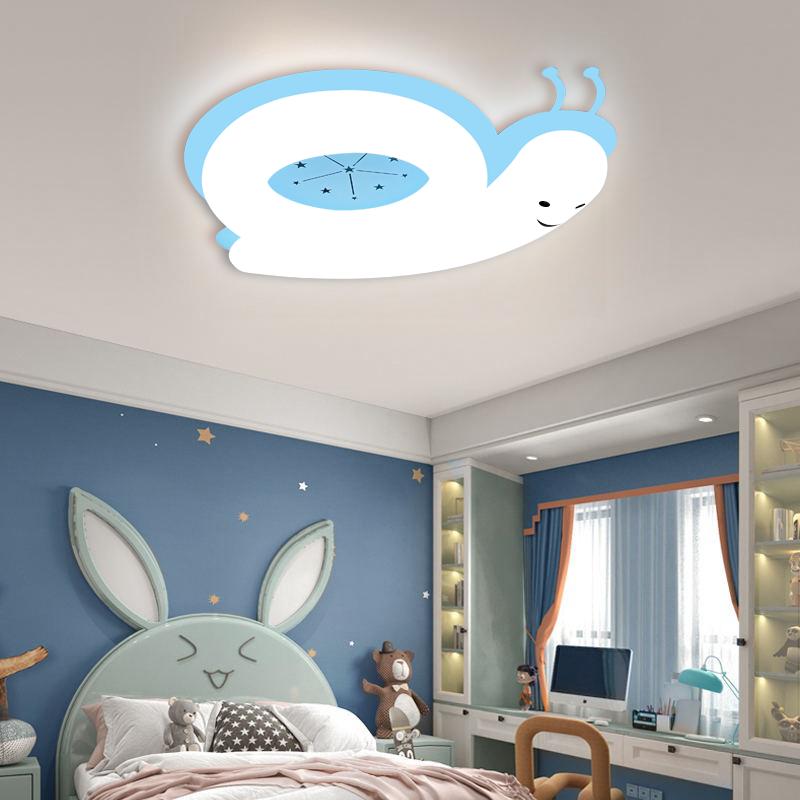 Kinderzimmerdekoration Beleuchtung Cartoon Macaron Deckenlampen Kreative wechselnde dimmbare Deckenleuchte für Augenschutz