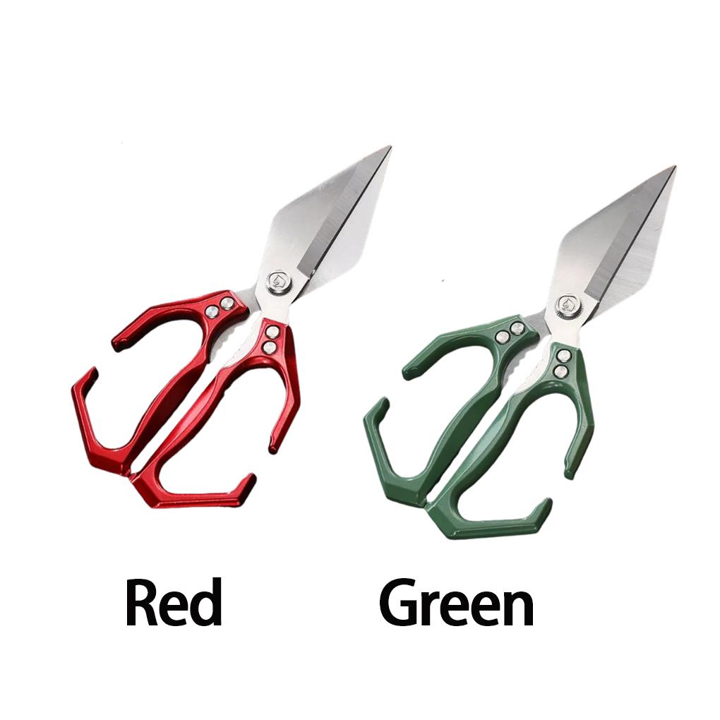 Heavy Kitchen Scissors Multifunctional Japanese Food Stainless Steel Anti-Rust Handle Comfortable and To Clean for Fish