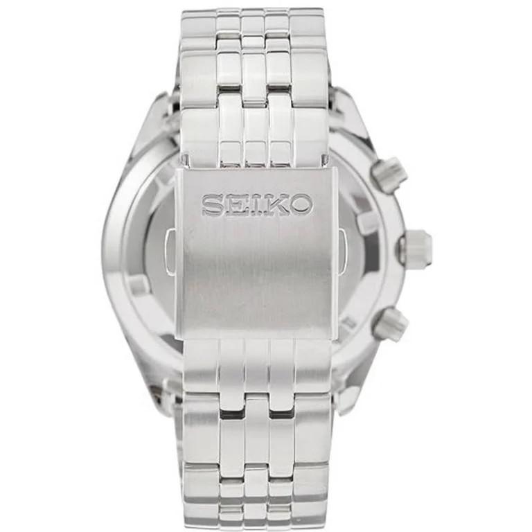 SEIKO Sport Chronograph Black Dial Stainless Steel Men’s Watch SSB429P1