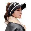 Windproof Hats For Women Autumn Winter Sports Empty Top Caps Female Knitted Warm Baseball Cap Fashion Running Golf Winter Hat
