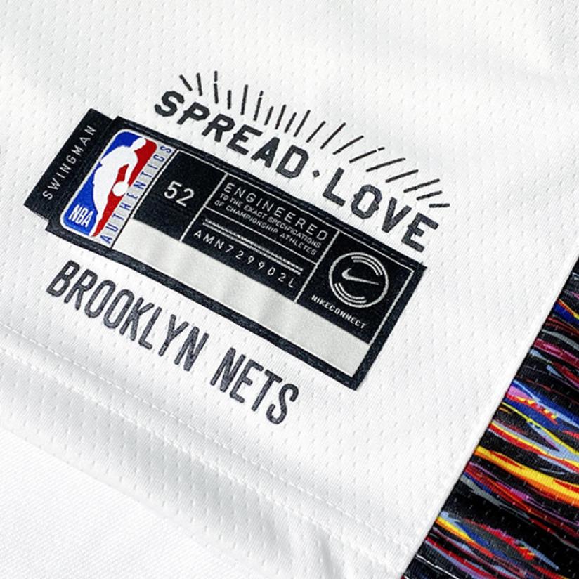 Nike NBA Basketball Jersey City Edition Men Tops White CU0192-100