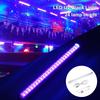 Portable LED UV Black Light Fixtures,DJ Equipment,11.8inch Black UV Light Bar 24 LED Strip Lights Party Club Stage Blacklight Halloween Home Decor