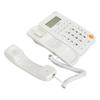 Desktop Telephone Big Button Corded Landline Telephone 16 Bit HD Screen Wired Phone for Home Hotel