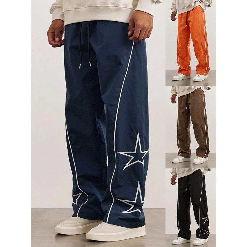 Men's Solid Color Cotton Chino Trousers