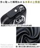 Ventury Men's Key Case, Smart Key Case, Genuine Leather, Card Case, Carabiner Included, dark brown