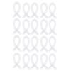 20Pcs Spiral Binding Coils 30 Sheet ABS Plastic Spiral Binding Spines for Stationery Work White
