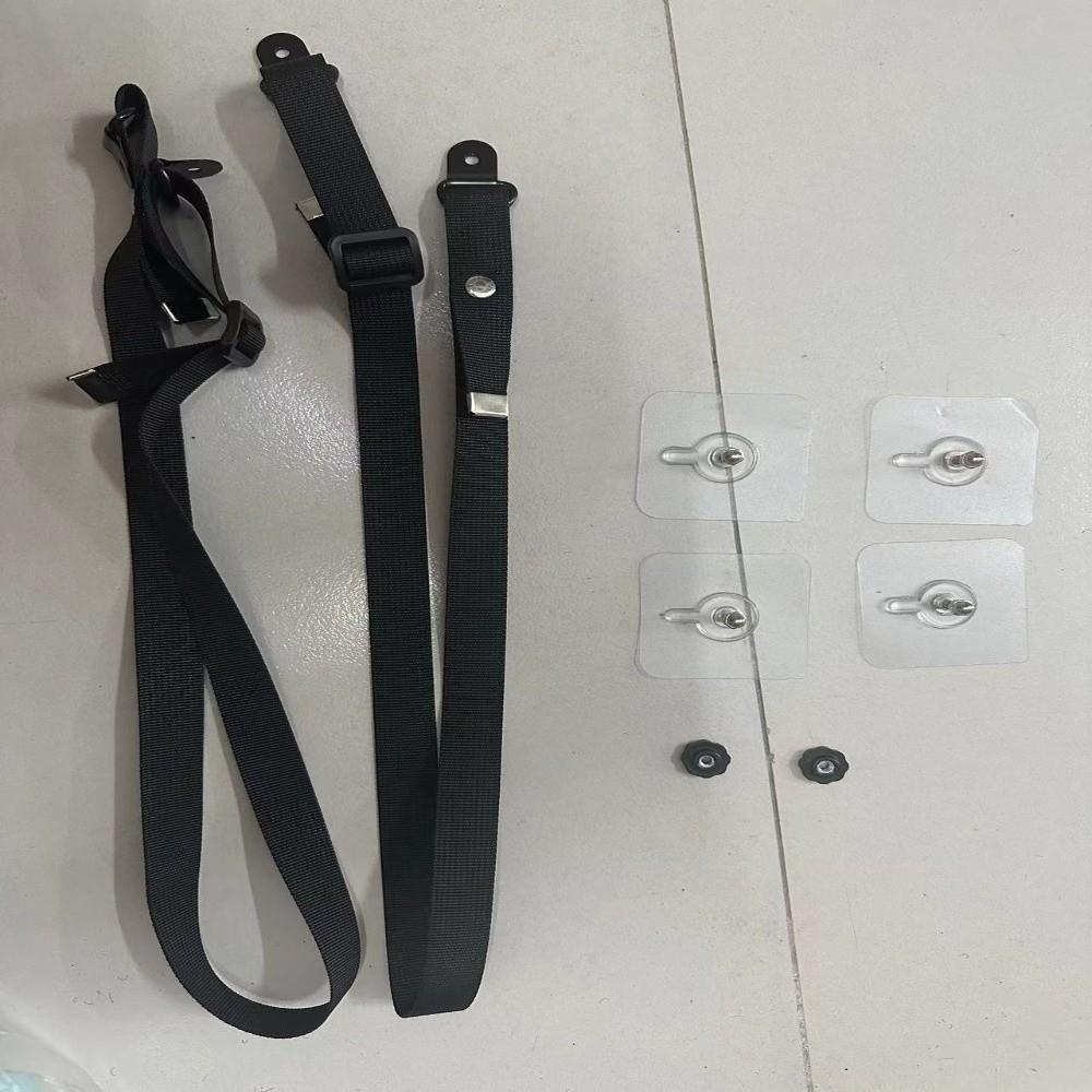 No-Drill Adjustable TV Safety Straps 2 Pack Furniture Anti-Tip Straps Durable TV Straps Furniture