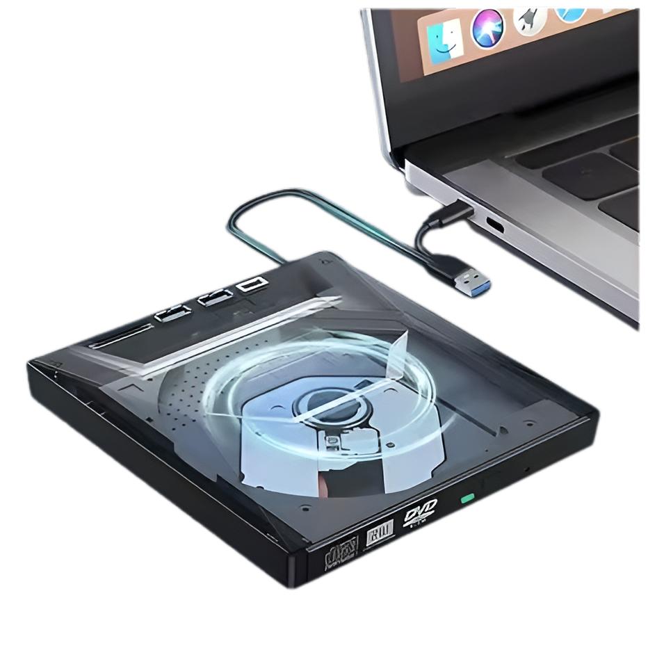 Externes CD DVD RW 5-in-1 USB 3.0 Optisches Laufwerk Typ CD
