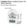 MOES Mini Smartlife Wireless Remote Tuya Zigbee 3.0 RF 433 Smart Wall Light Switch Relay Module